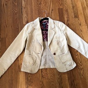 Tan corduroy jacket